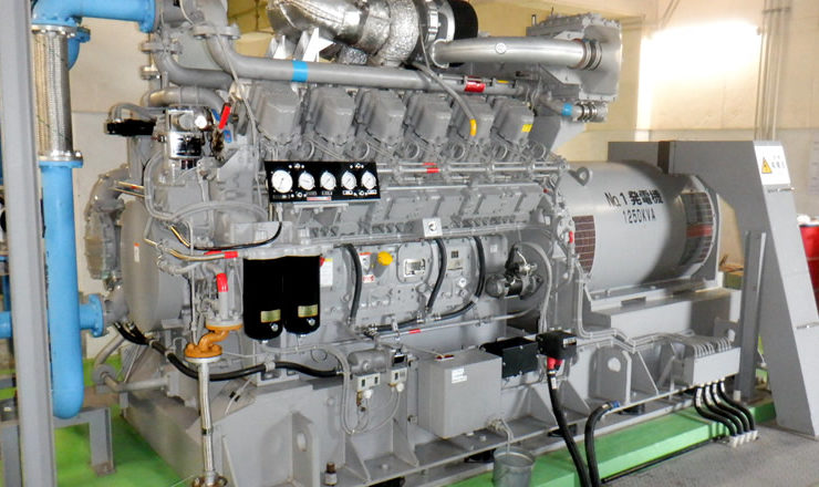 東京メカトロサービス 発電機搬入